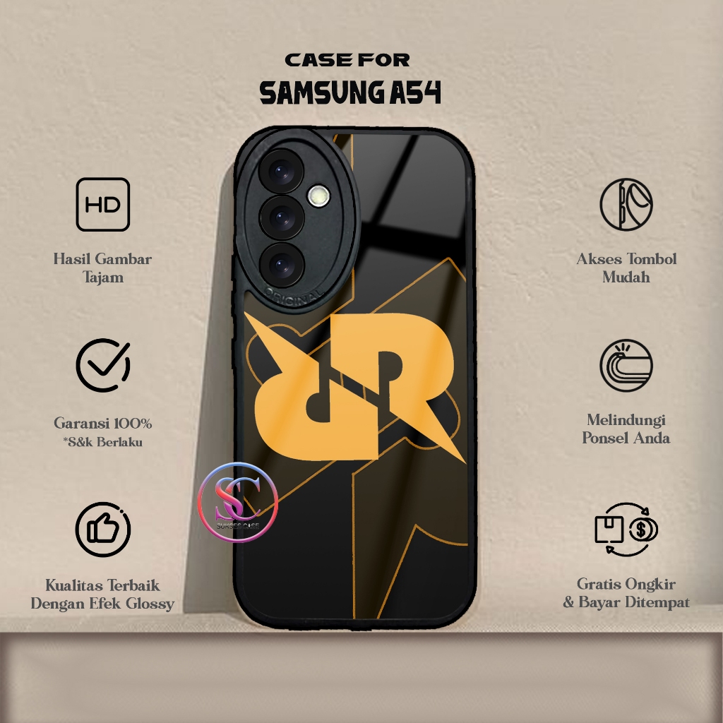 Case SAMSUNG A54 - SOFTCASE GLOSSY 2D  Samsung a54 - Silikon Hp Samsung - Silicon Hp Samsung - Kessi