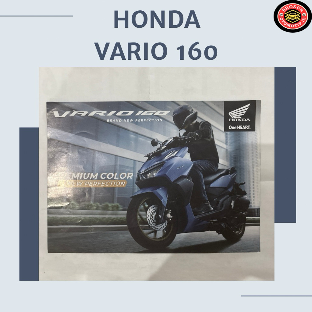 Brosur Honda Vario 160 ( flyer )