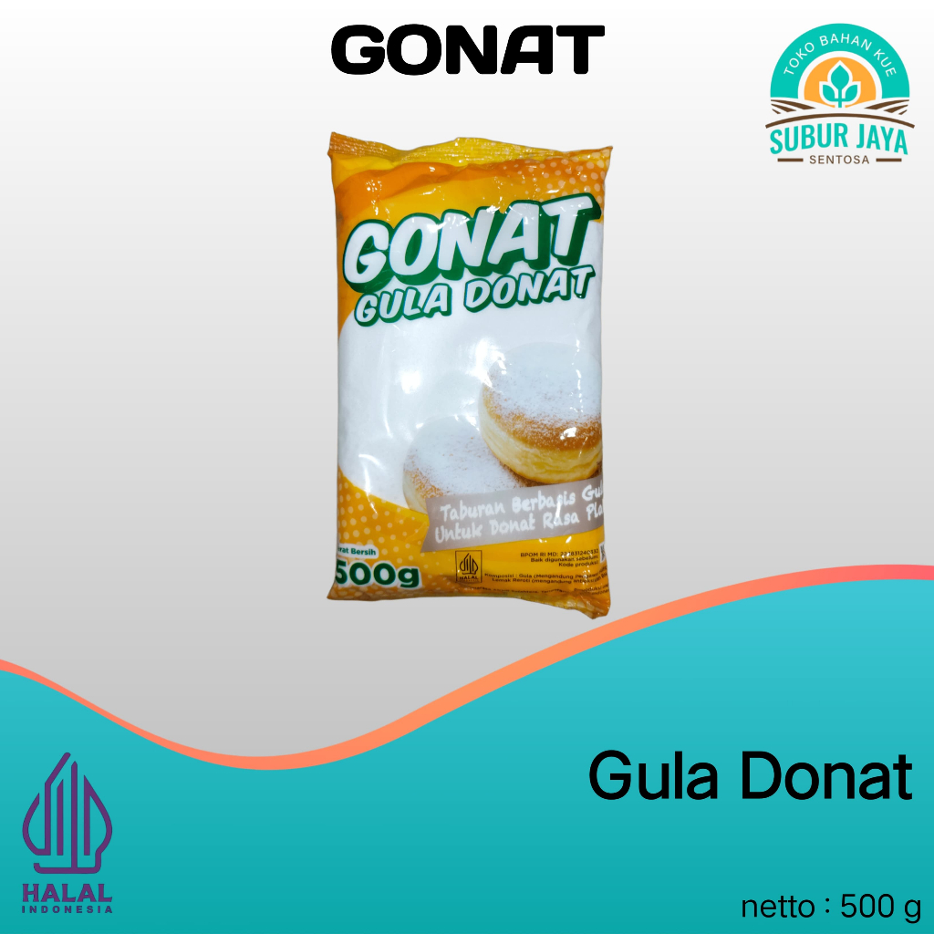

Gonat Gula Donut/Gula tabur untuk donat 500 gram