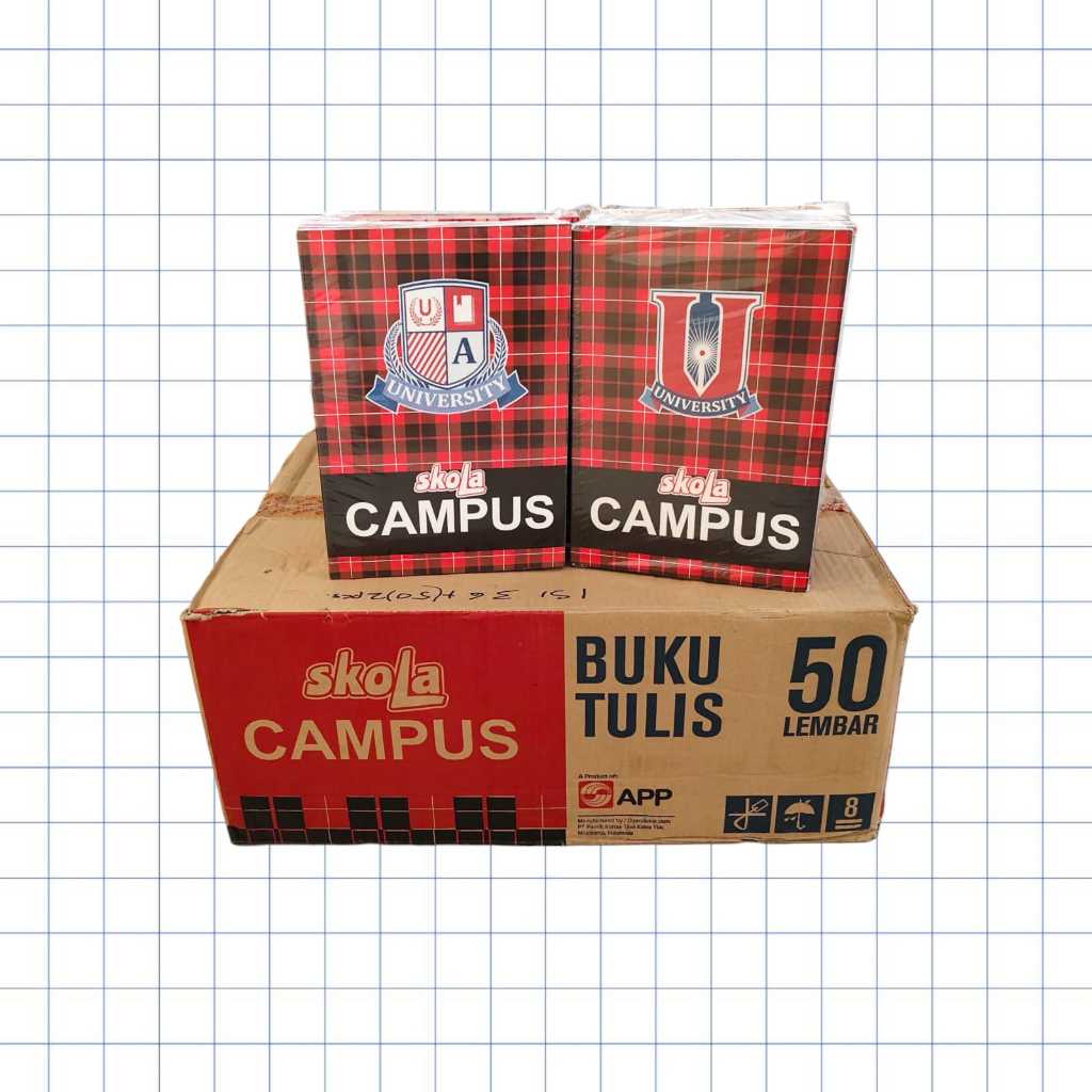 

BUKU CAMPUS 50 LEMBAR /KRAF 50 LEMBAR KARTONAN