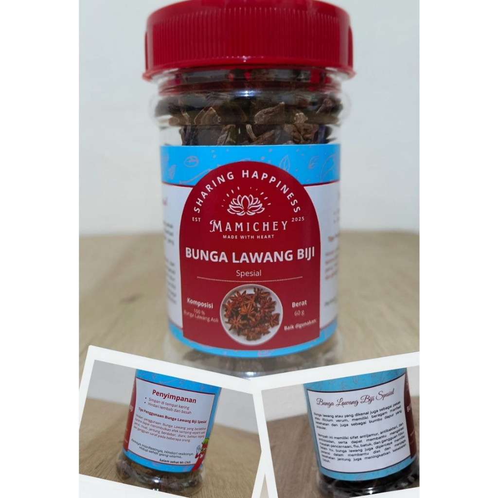 

MAMICHEY Bunga Lawang Spesial - Jadikan dapur estetikmu makin cantik