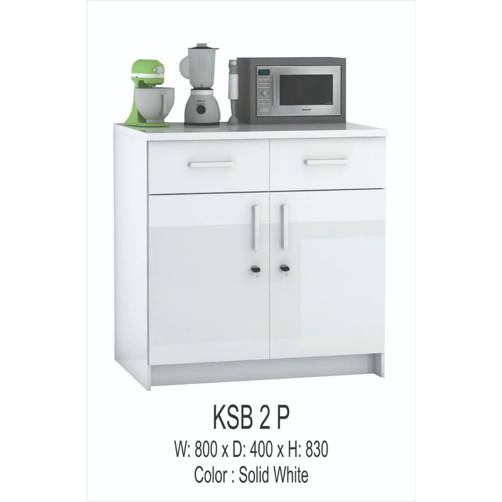 KITCHEN SET BAWAH 2 PINTU KSB 1600
