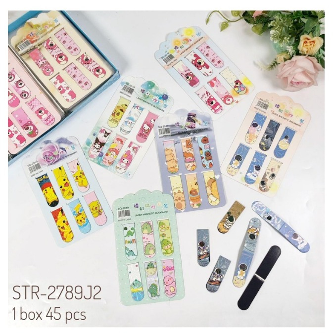 

PEMBATAS BUKU MAGNET ISI 6 SATU PACK SANRIO