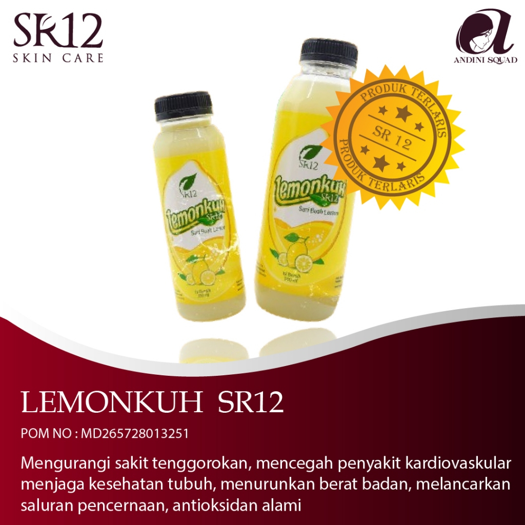 

Lemonkuh SR12 Minuman Sehat Herbal Segar by SR12 Sari Lemon Asli Original Sari Lemon SR12