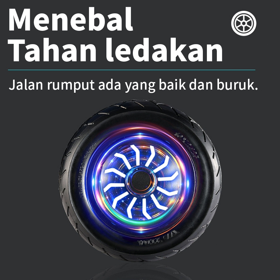 Zamberlan Hoverboard Pintar -Skuter Elektrik 2 Roda Untuk Anak 6-12 Tahun Dewasa Sepeda Listrik