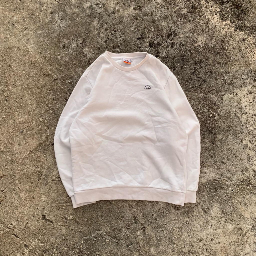 crewneck ellesse putih