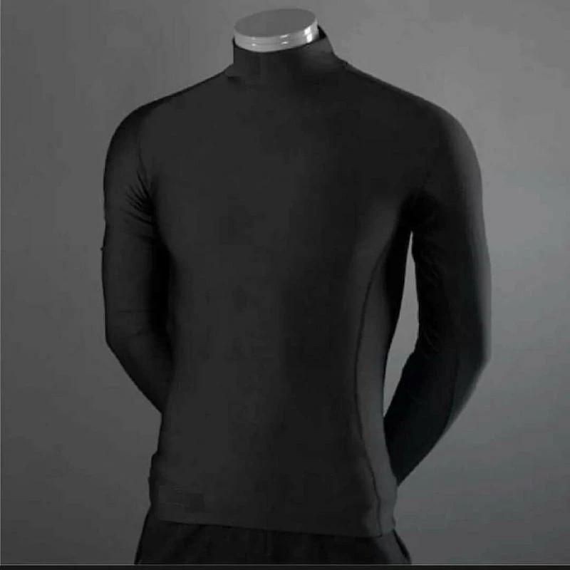 Baju Manset Baselayer Panjang Olahraga Pria Wanita Hitam Polos / Manset Olahraga Pria