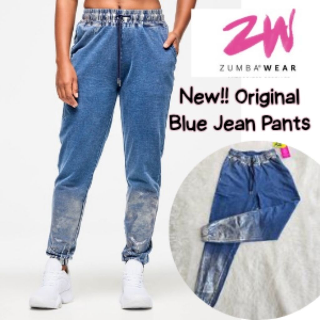 Zumbawear Original Blue Jeans Pants Celana Zumba Wear