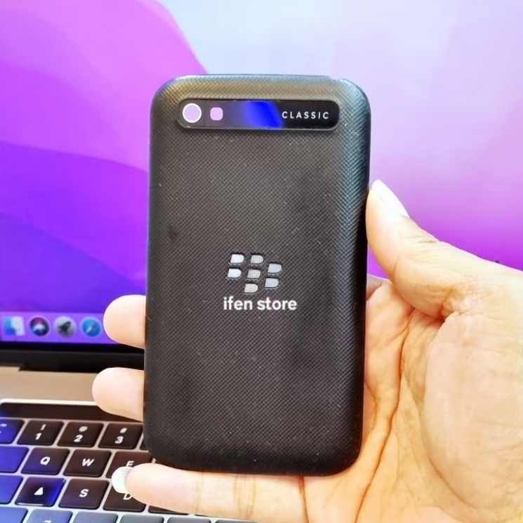 Backdoor Tutup Belakang Blackberry Q20 Classic  ( Original )