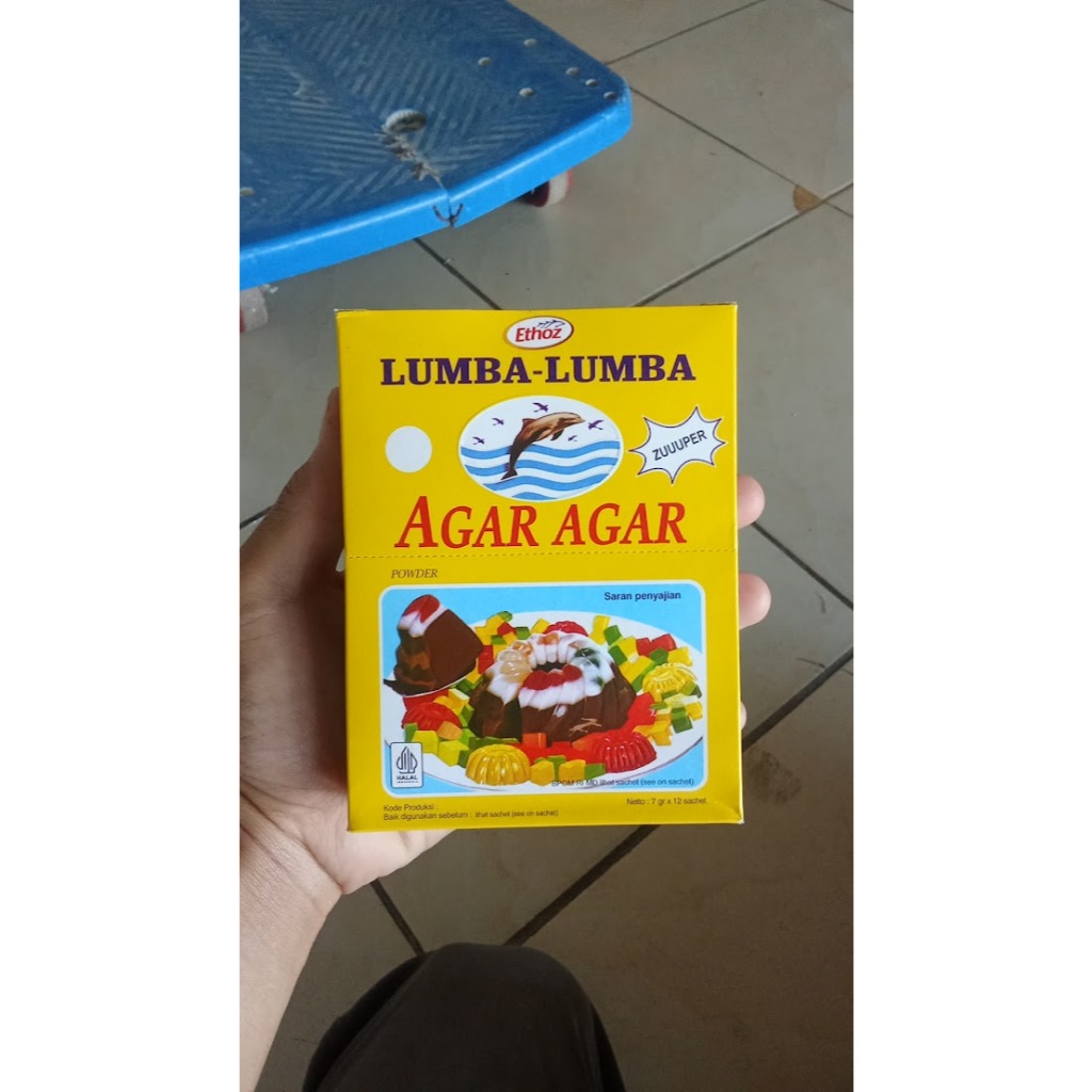 

agar lumba lumba 7g x12 (1box isi 12pcs)