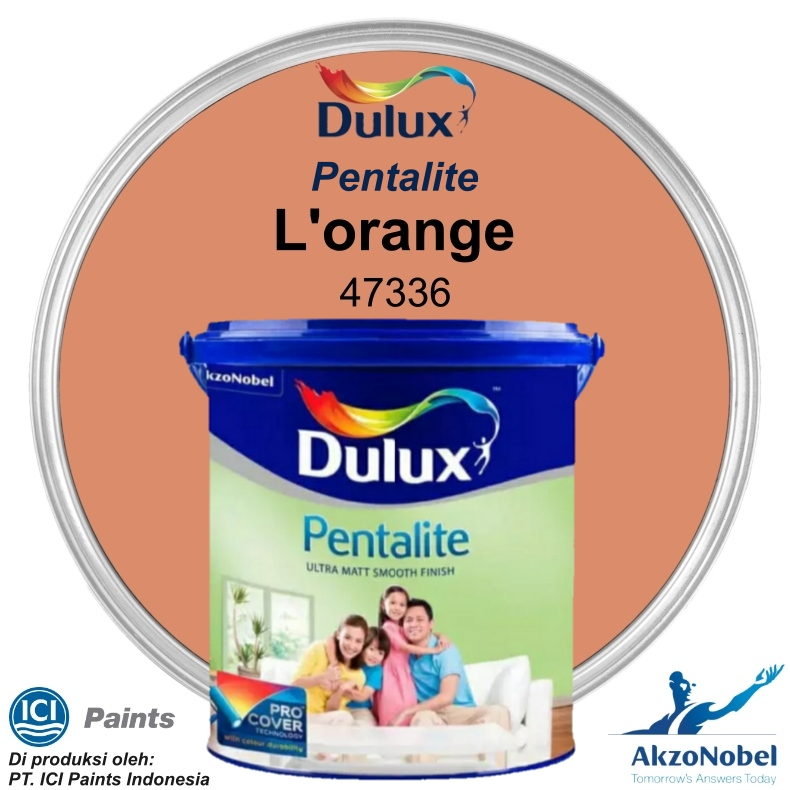 CAT DULUX PENTALITE (RM) 2.5 LT - L'ORANGE 47336
