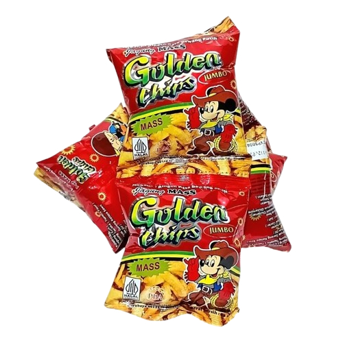 

Potato Golden Chips 1000an Renteng Isi 10pcs/Snack Ringan