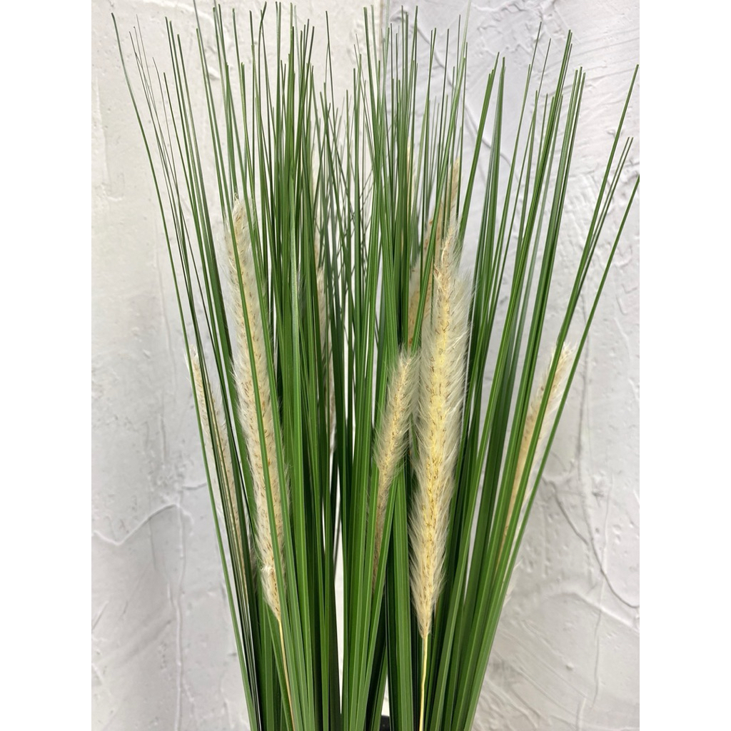 Tanaman rumput ilalang palsu dekorasi pajangan meja