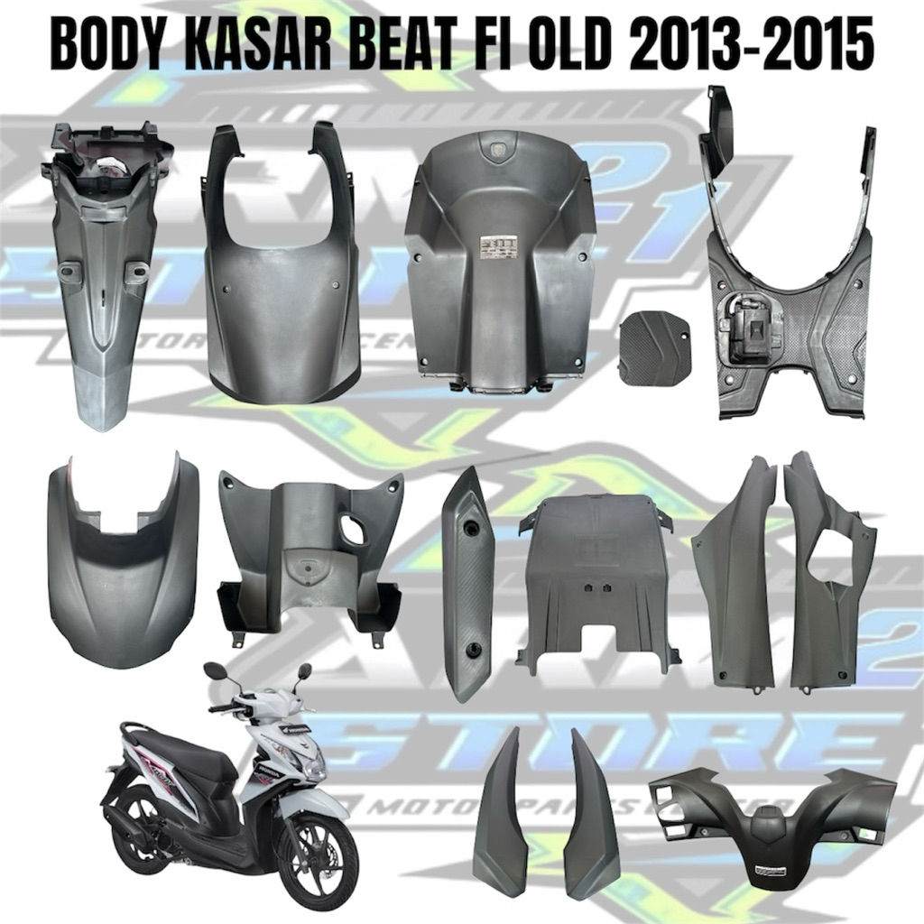 BODY KASAR BEAT FI OLD 2013-2015 / KOMPLIT ECERAN COVER BODY KASAR BEAT FI LAMA 2013-2015