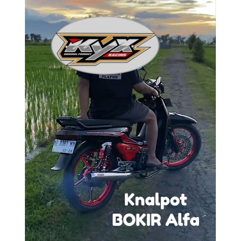 Knalpot BOKIR Alfa KYX racing