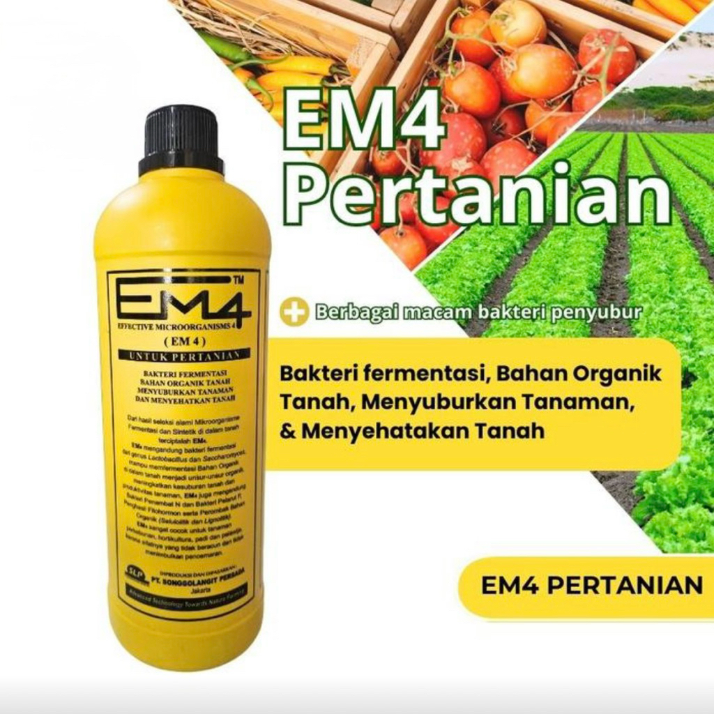 EM4 Pertanian 1 liter | EM4 kuning