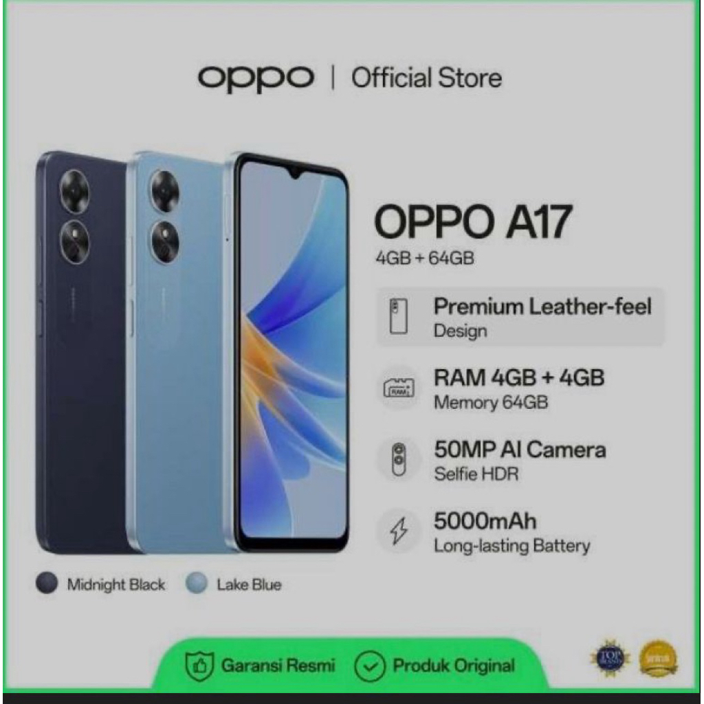 OPPO A17 RAM 6GB
