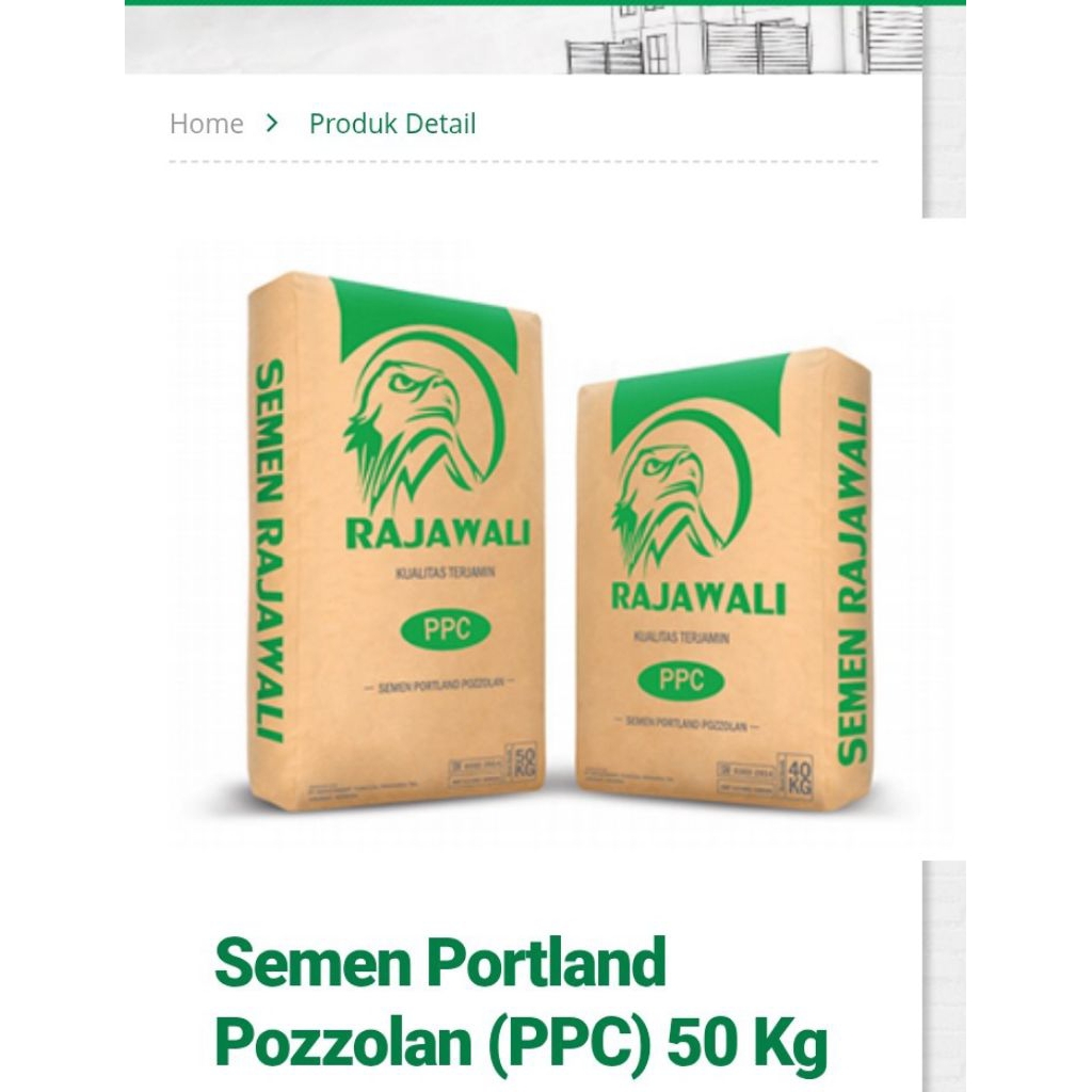Semen PPC ,rajawali,gresik dan tonasa