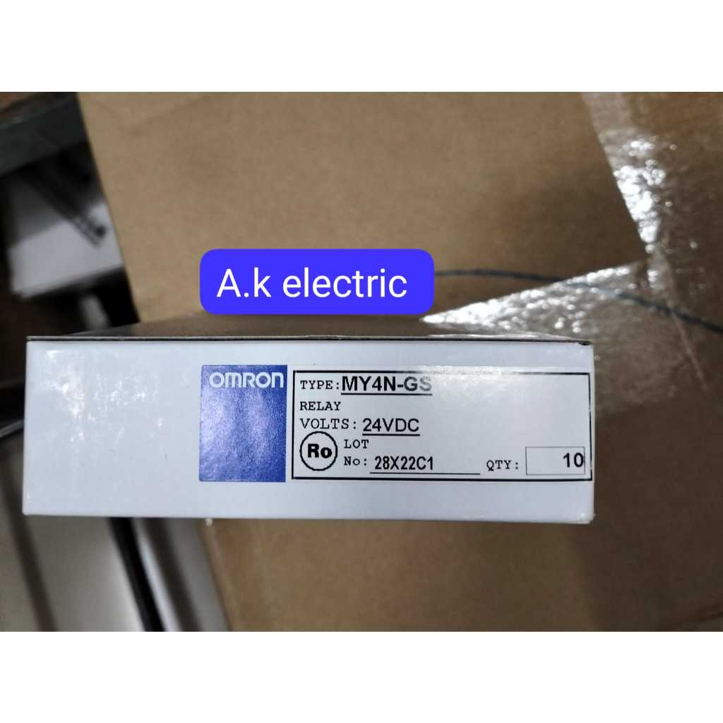 Relay Omron MY4N-GS-24VDC MY4NGS 24VDC ASLI OMRON