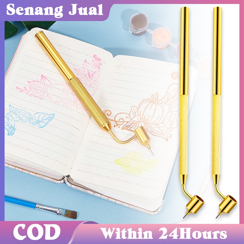 

Pena Cat Garis Halus Miring Spidol Baret Mobil Universal Pena Oles Cat Cair 0.3mm/0.5mm