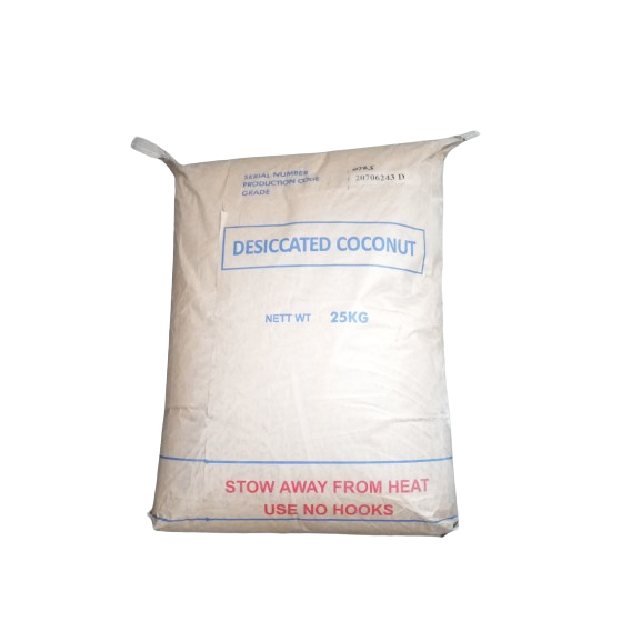 

Kelapa Parut Kering 25kg Karungan / Dessicated Coconut Extra Fine Grade / Bubuk Kelapa Kering Parut 25 Kg - INSTAN ONLY