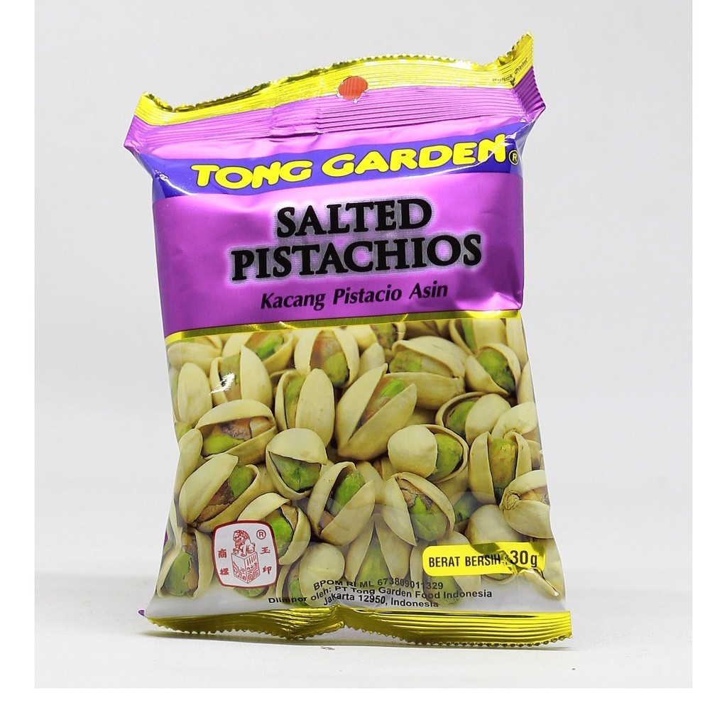 

[oddsolshop] pekanbaru/Tong Garden Salted Pistachios 30GR Kacang Ketawa Asin