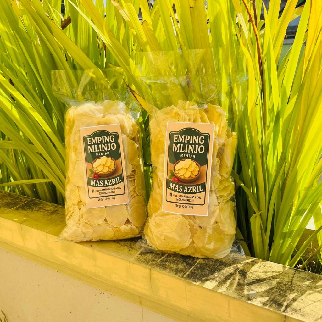 

Emping Melinjo Mentah Kemasan 250 gr,500 gr,1 kg Tipis & Renyah | Kualitas Premium!