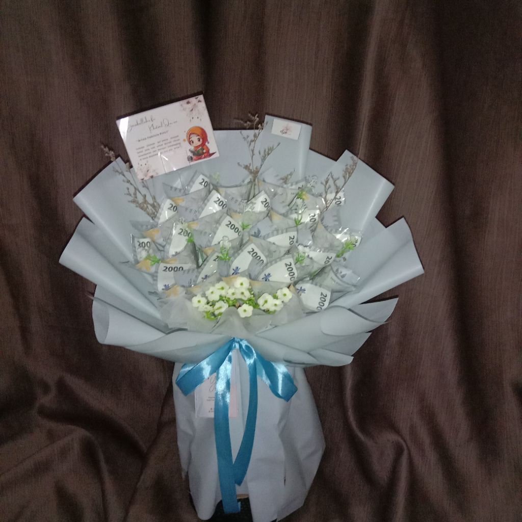 buket uang 2000