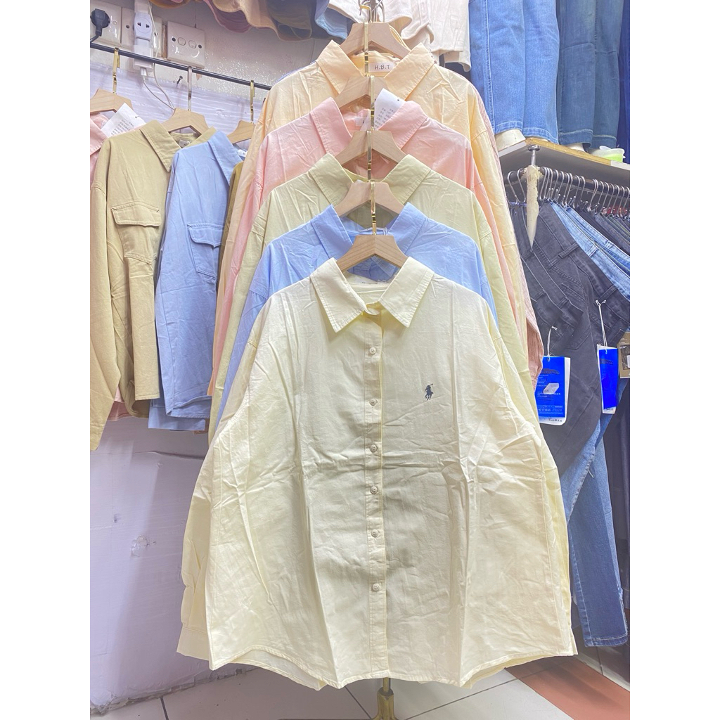 KEMEJA OVERSIZE IMPORT WANITA