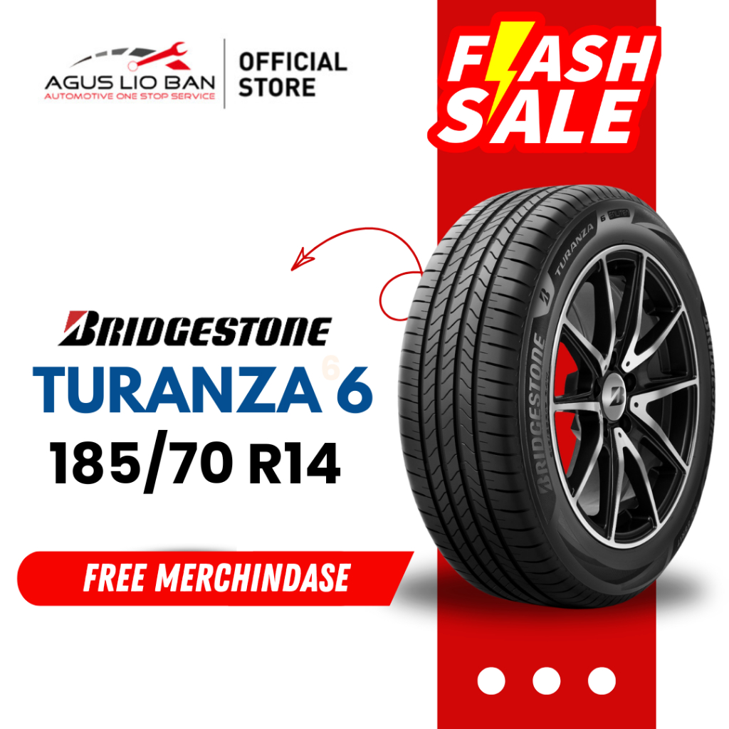 Bridgestone Turanza 6 185/70 R14 Ban Bridgestone Ring 14