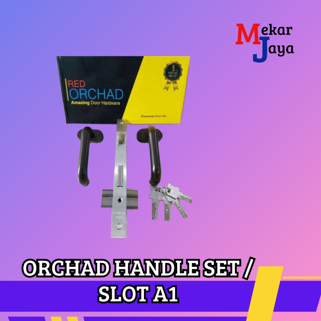 ORCHAD HANDLE KUNCI SET SLOT A1