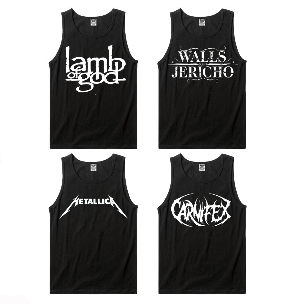 KAOS LEKMONG MUSIC METAL / LEKBONG MUSIC METAL / TANKTOP PRIA