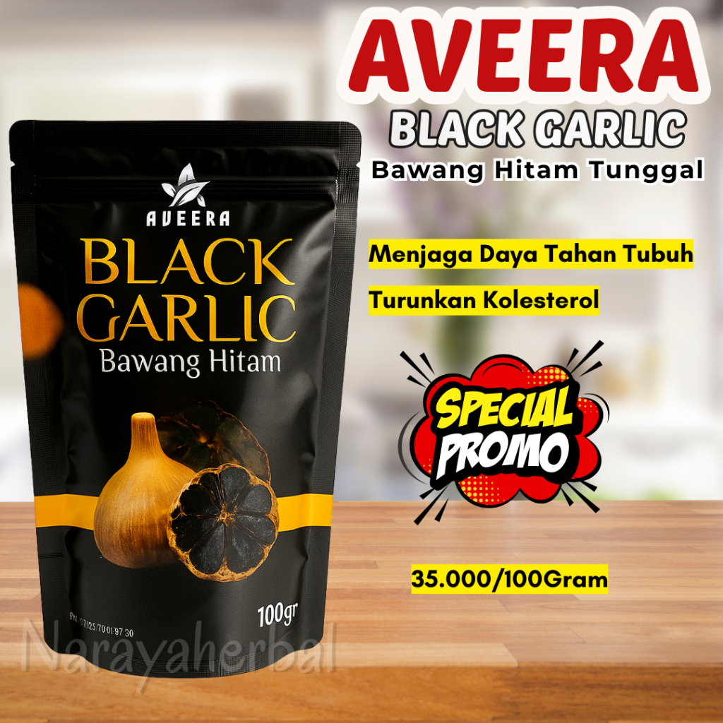 

Bawang Hitam KATING Black Garlic Premium SIUNG 100gram Original Multiclove