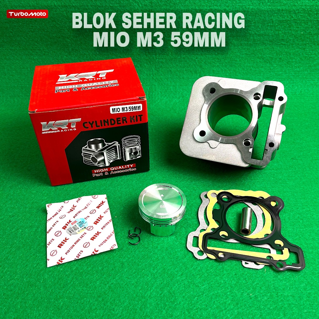 BLOK SEHER BORING BORINGAN PAKET BOREUP BORE UP MIO M3 FINO 125 MIO 59MM