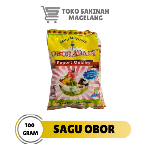 

Sagu Mutiara Cap Obor Abadi 100 Gram