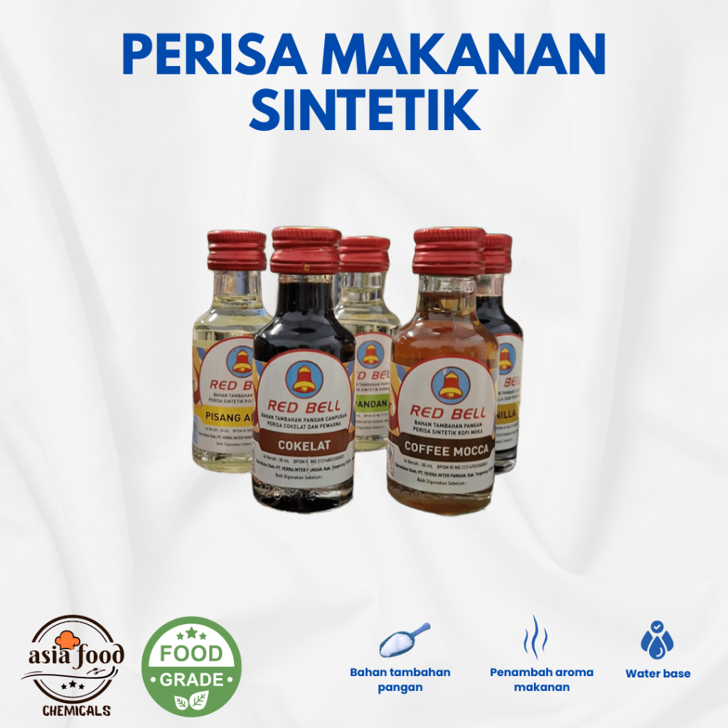 

Perisa Makanan/ Perisa Sintetik/ Essense Red Bell/ 30 ml