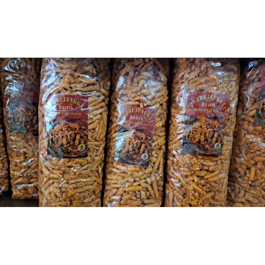 

Basreng stik (Bastik) pedas daun jeruk - Kemasan 2kg