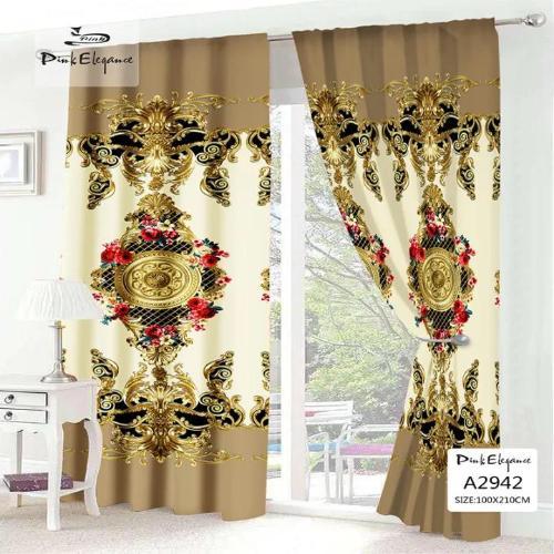 gorden jendela aesthetic 100*210cm gorden jendela panjang gorden pintu kamar kamar tidur anak minima