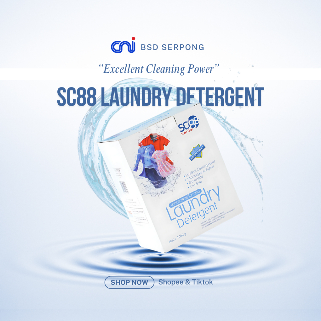 Sabun Cuci Detergent CNI Laundry SC88 Sabun Cuci Pakaian Paling Bersih Harum