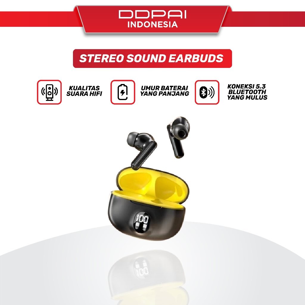 Wireless Earphone Bluetooth 5.3 Earphones True Wireless
