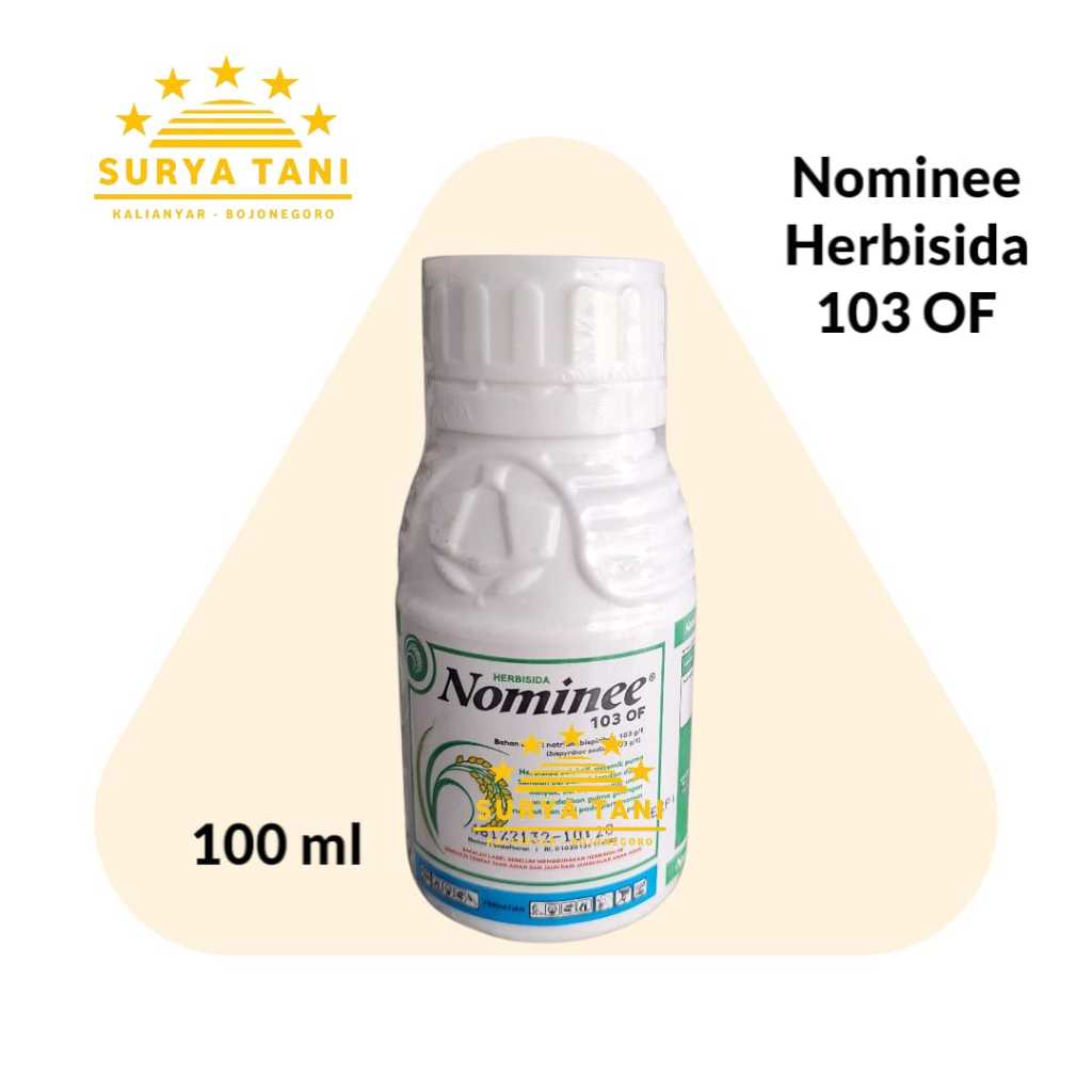HERBISIDA SELEKTIF NOMINEE 103 OF UNTUK GULMA SAWAH 100ML / Nominee Herbisida Padi