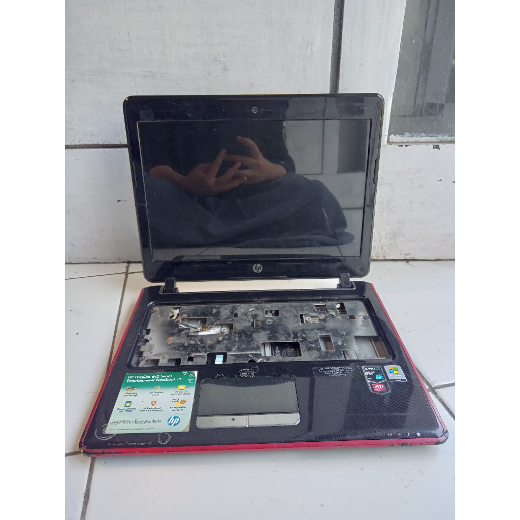 CASING CASE LAPTOP HP PAVILION DV2 MODEL 1010AU WITH LCD LED - ercomp1