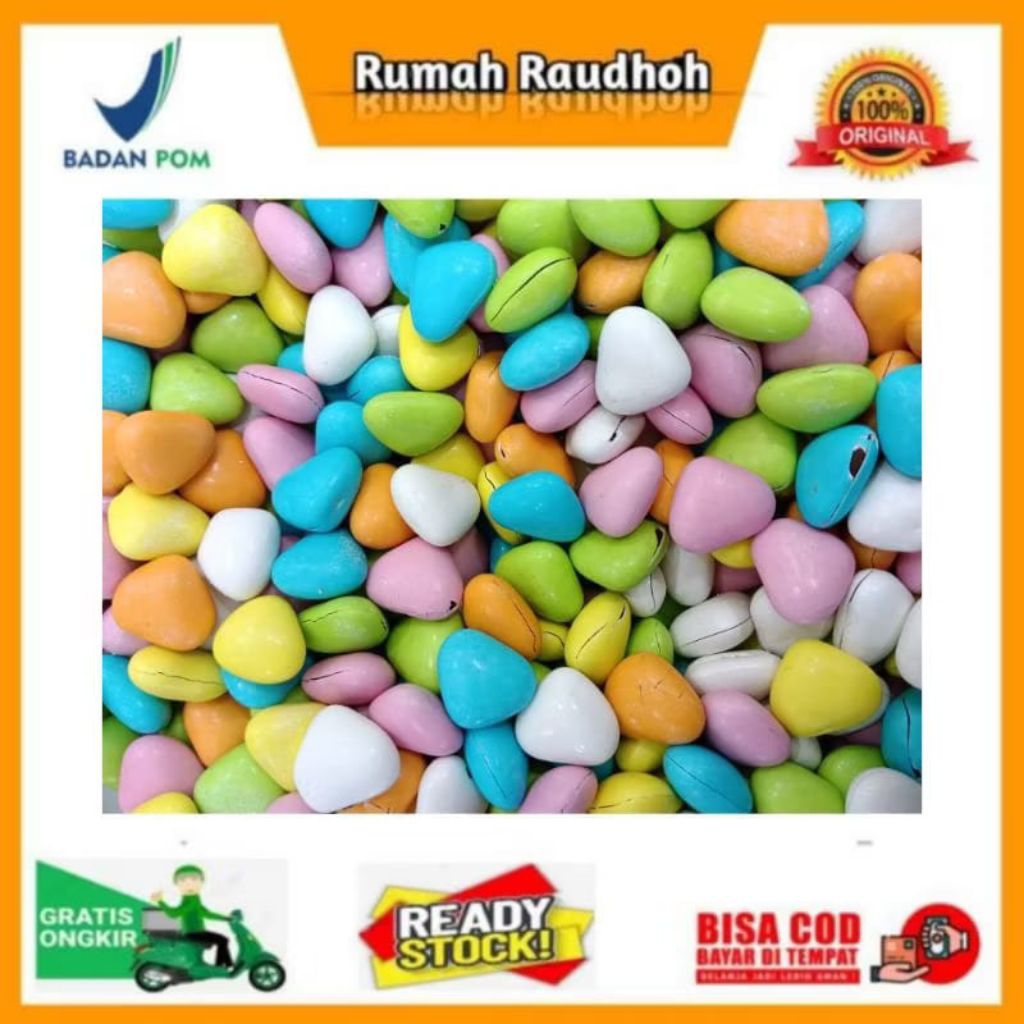 

COKLAT HEART - COKLAT BATU KERIKIL PREMIUM BENTUK HATI