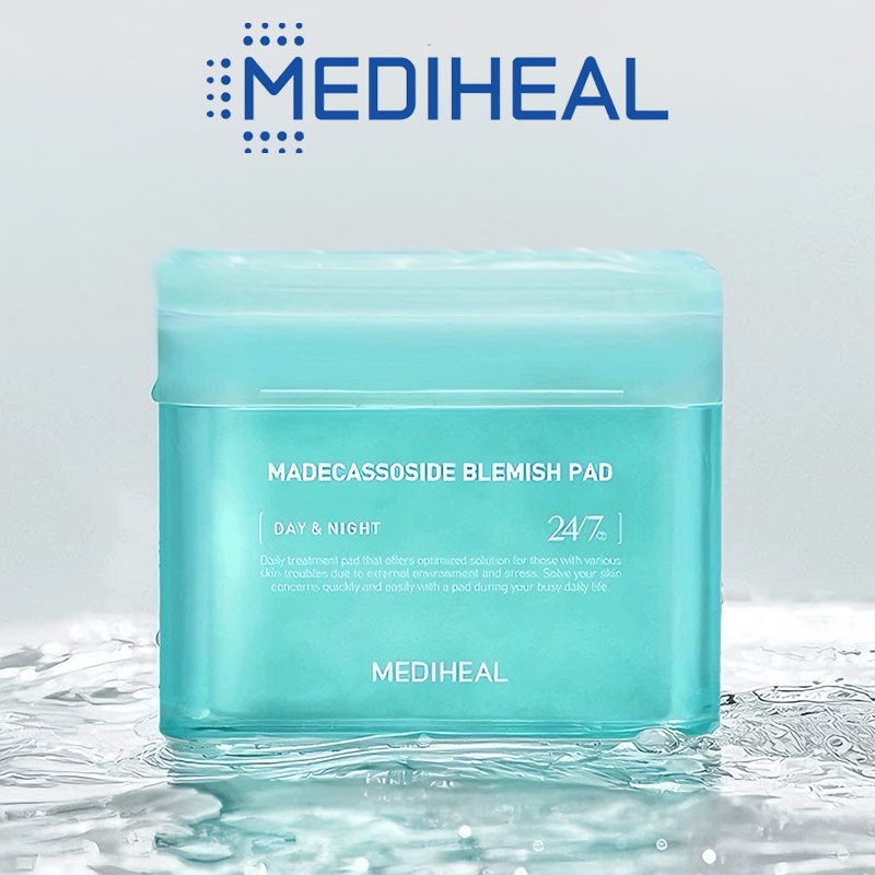 Mediheal Madecassoside Blemish Pad 100Pcs / Mediheal Blemish Toner Pad