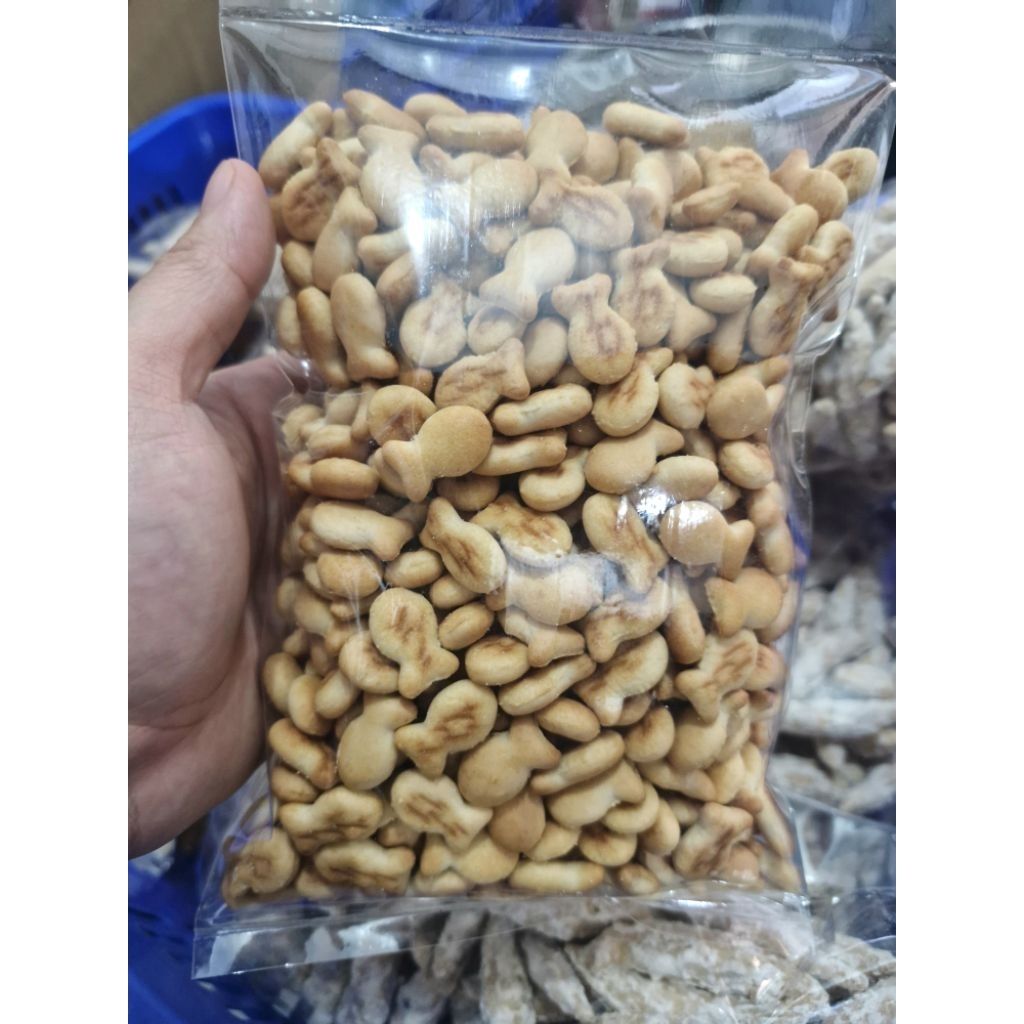 

(KILO) Biskuit Ikan Rasa Durian 250gr