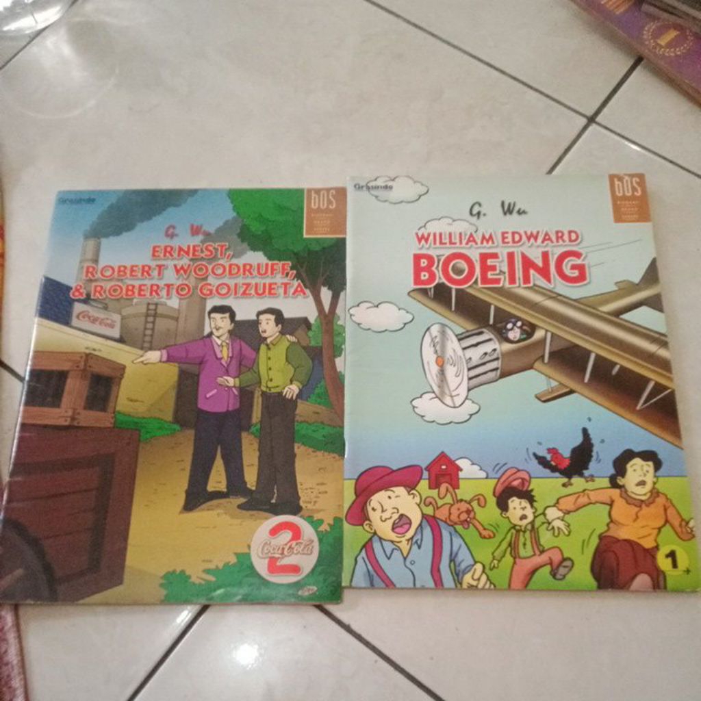 sepaket komik G.wu vol.1 dan 2