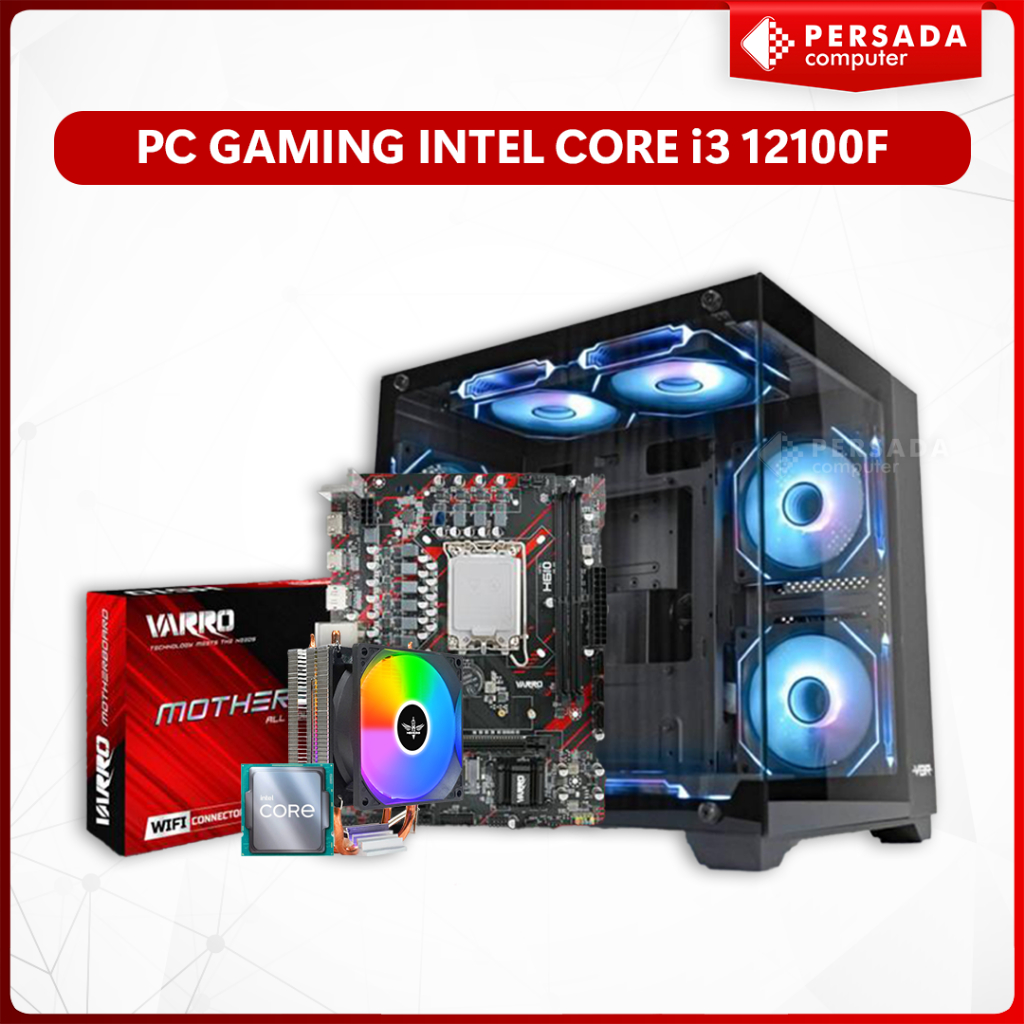 PC Rakitan Office i3 12100F I 16GB I NVME 512