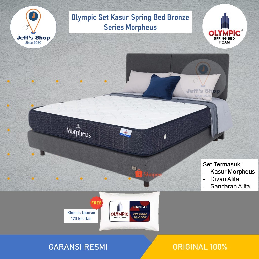 Olympic Set Kasur Spring Bed Bronze Series Morpheus