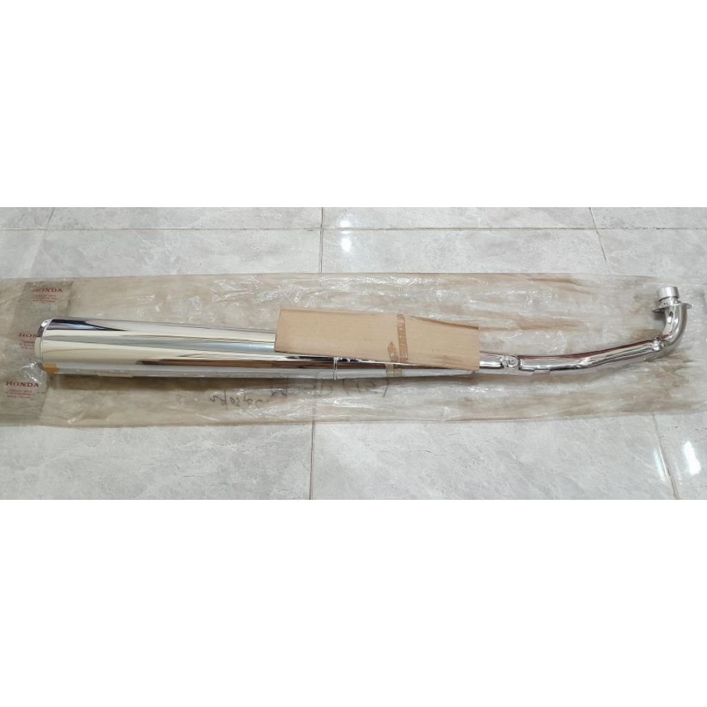 Knalpot muffler exhaust honda supra x 100 supra x lama original baru 18350-KEV-880