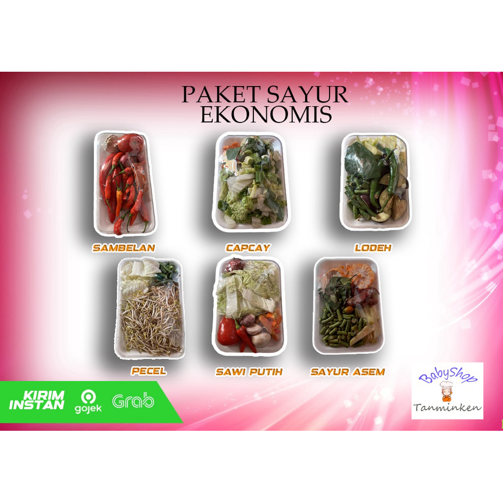 

Paket Sayur Segar Ekonomis KIRIM INSTAN